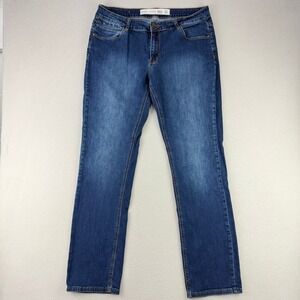 Barbell Apparel Slim Athletic Fit Jeans Mens 36 Blue Stretch Denim Casual